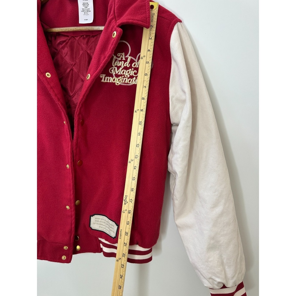 Disney Parks | Our Universe Disneyland Resort 1955 Varsity Letterman Jacket XS - Picture 16 of 16